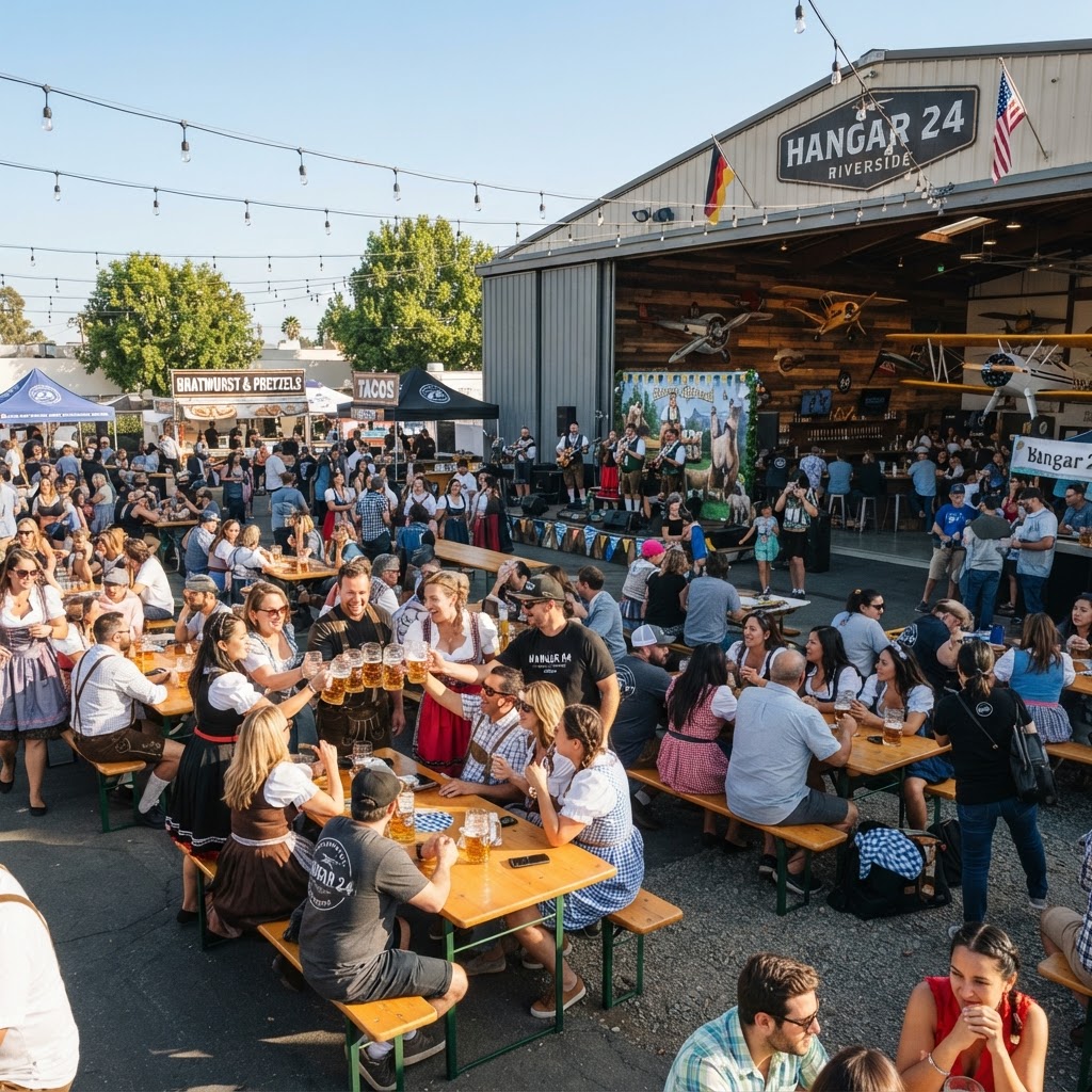 Oktoberfest Hangar 24 Riverside