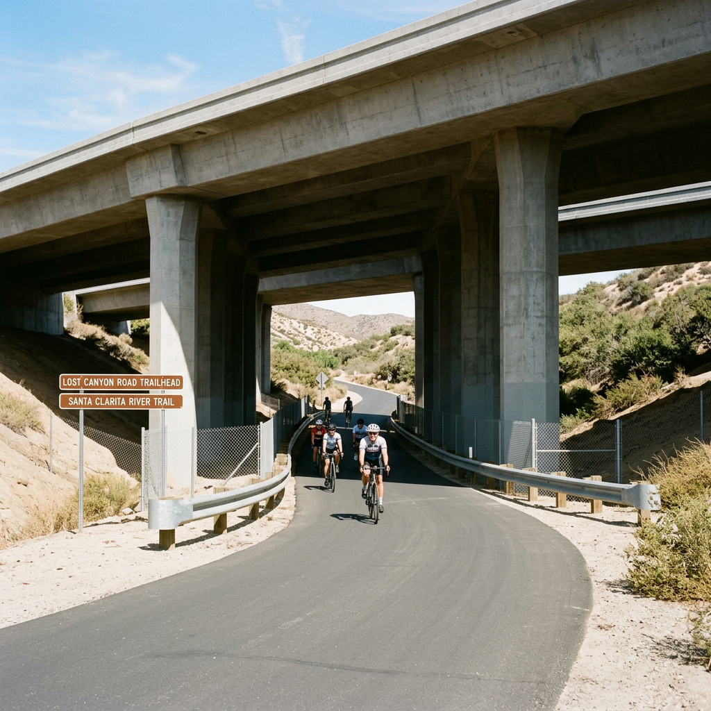 Lost Canyon Road Trailhead