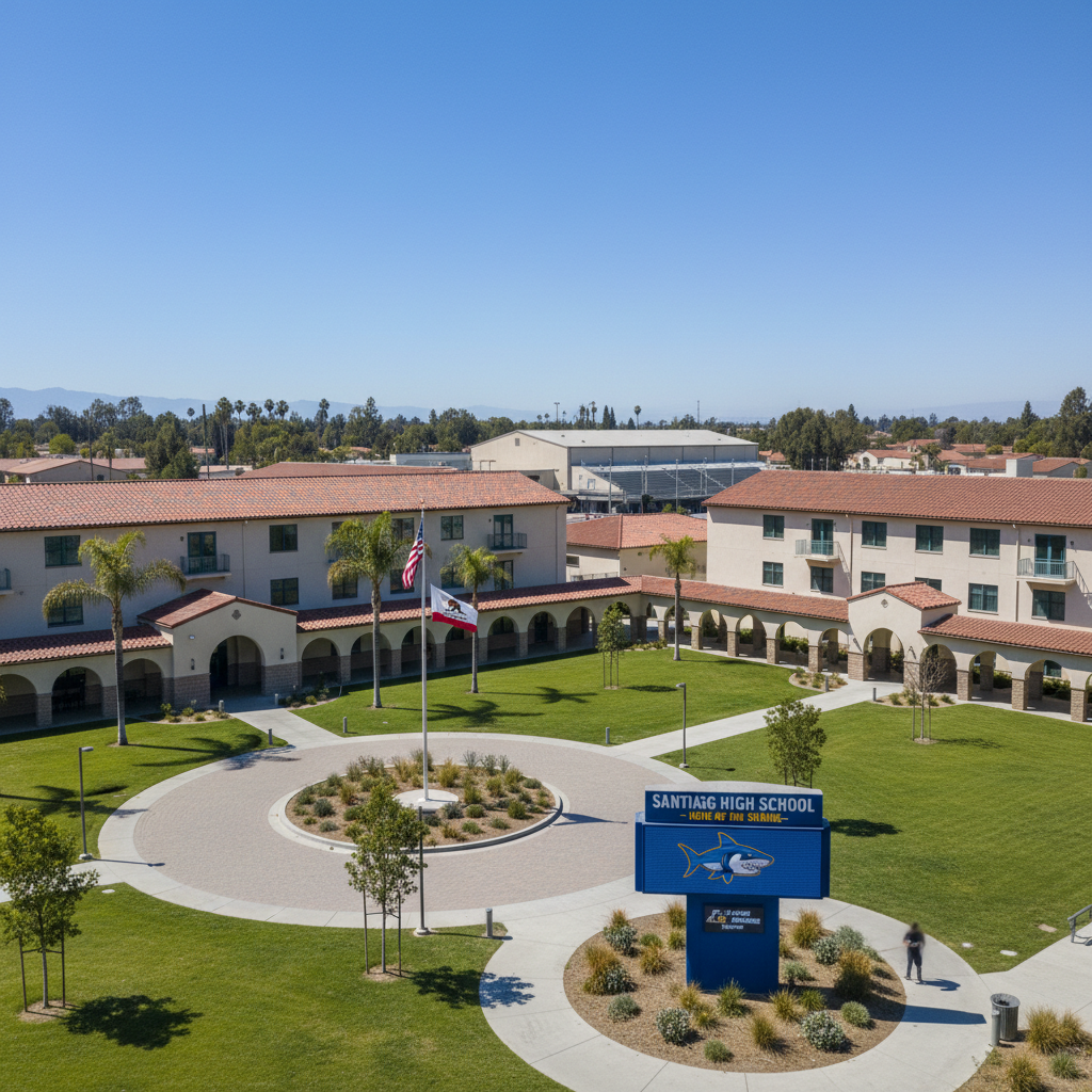 Santiago High School — Public High School School in Corona, CA