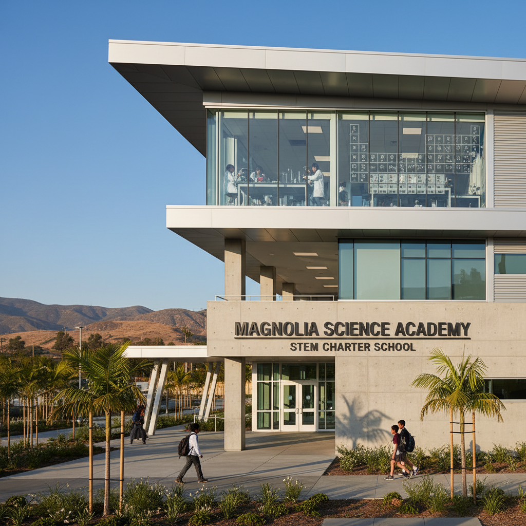 Magnolia Science Academy — Charter Middle School in Reseda, CA