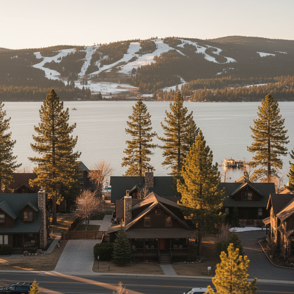 Eagle Point Big Bear lodging area