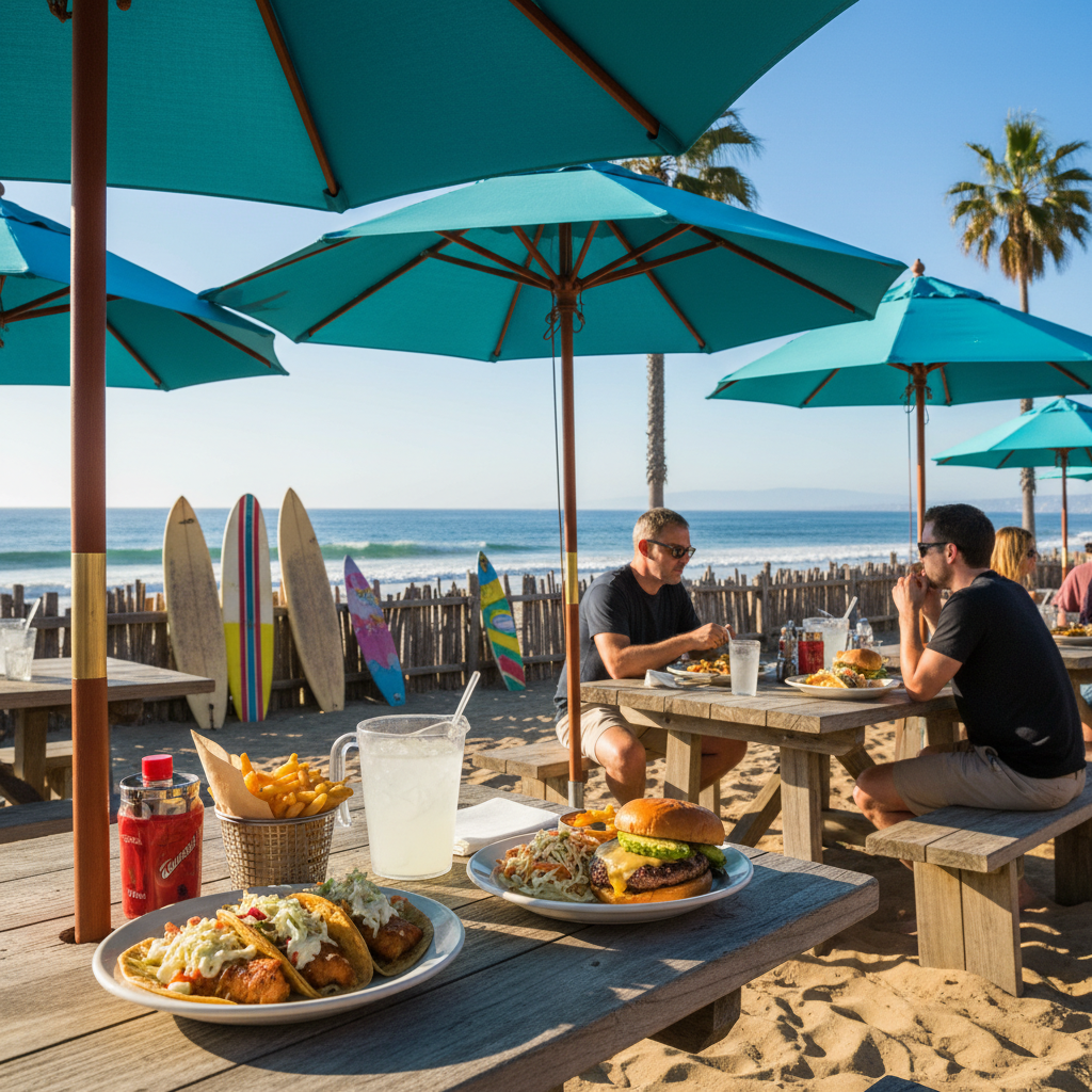Shoreline Beach Cafe — Downtown SB / Leadbetter, Santa Barbara, CA