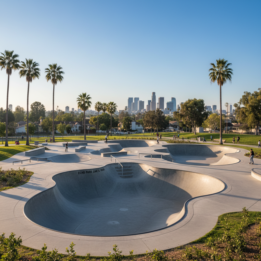 Echo Park Skate Park — Skate Park in Echo Park, CA