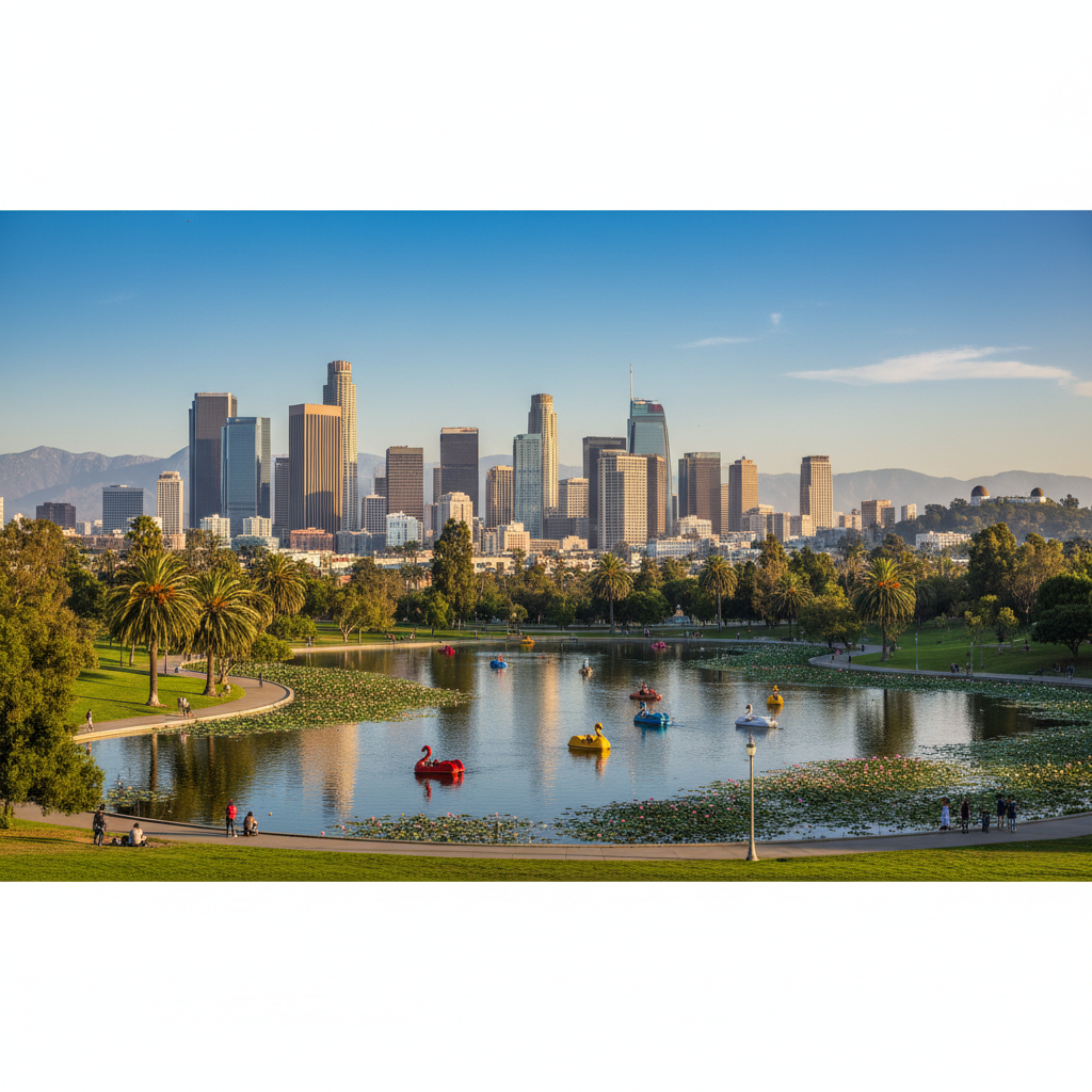 Echo Park Lake — Park in Echo Park, CA