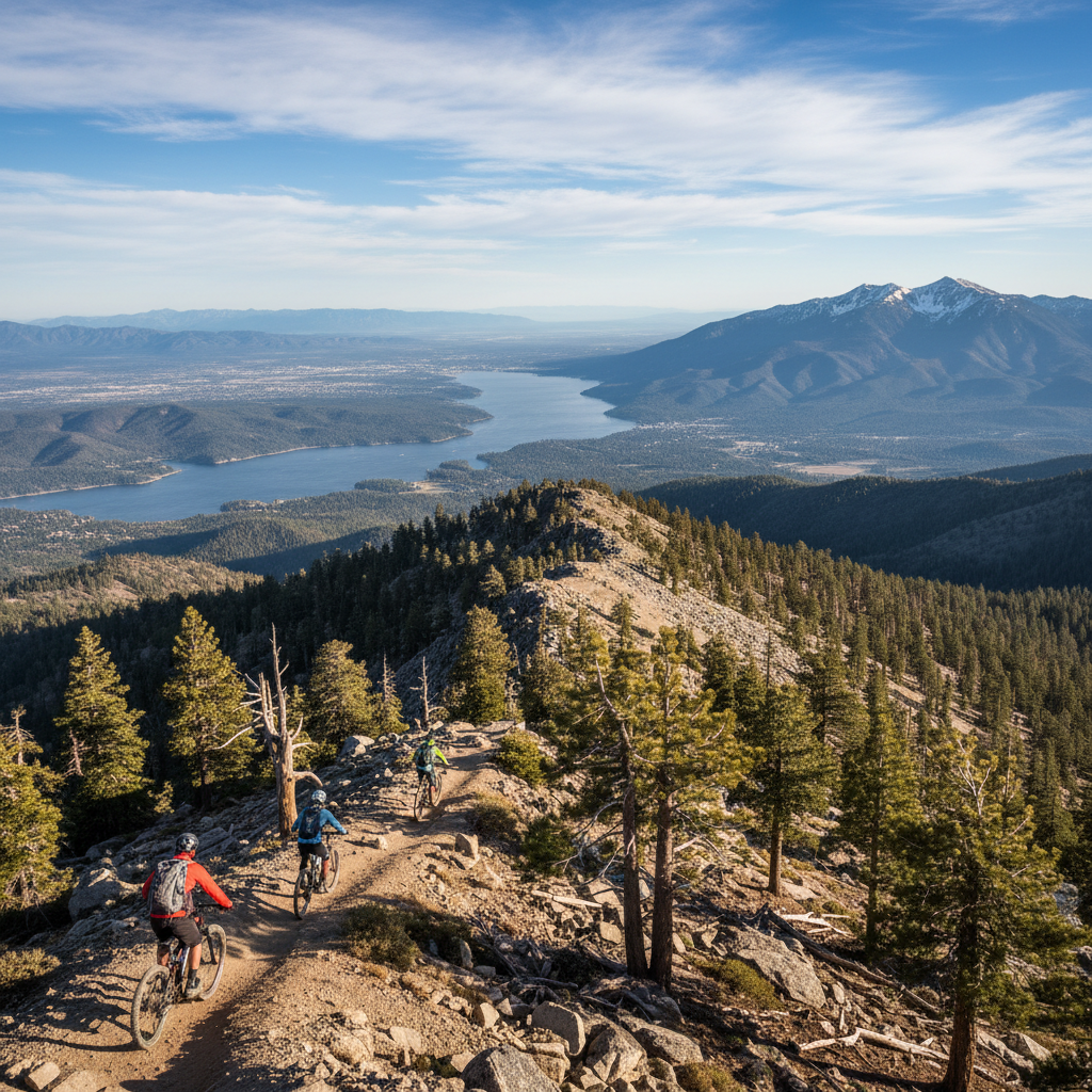 Grandview Trail (Skyline) — Resort Trail in Snow Summit / Skyline, CA