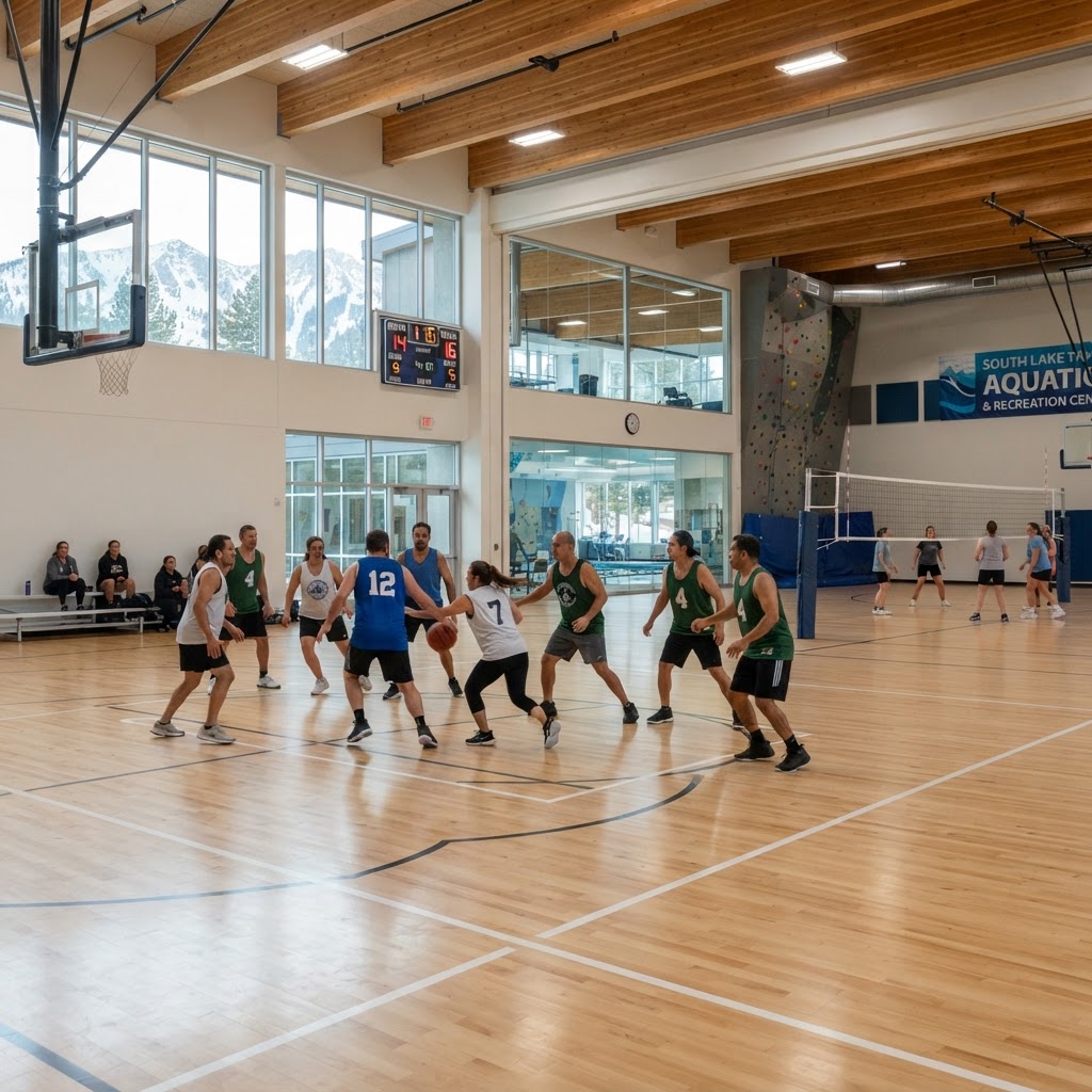 SLT Rec & Aquatic Center Open Gym — Adult Multi-Sport League in South Lake Tahoe