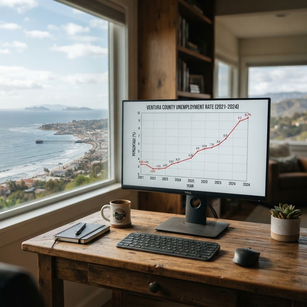 Ventura County unemployment rate rises to 5 percent