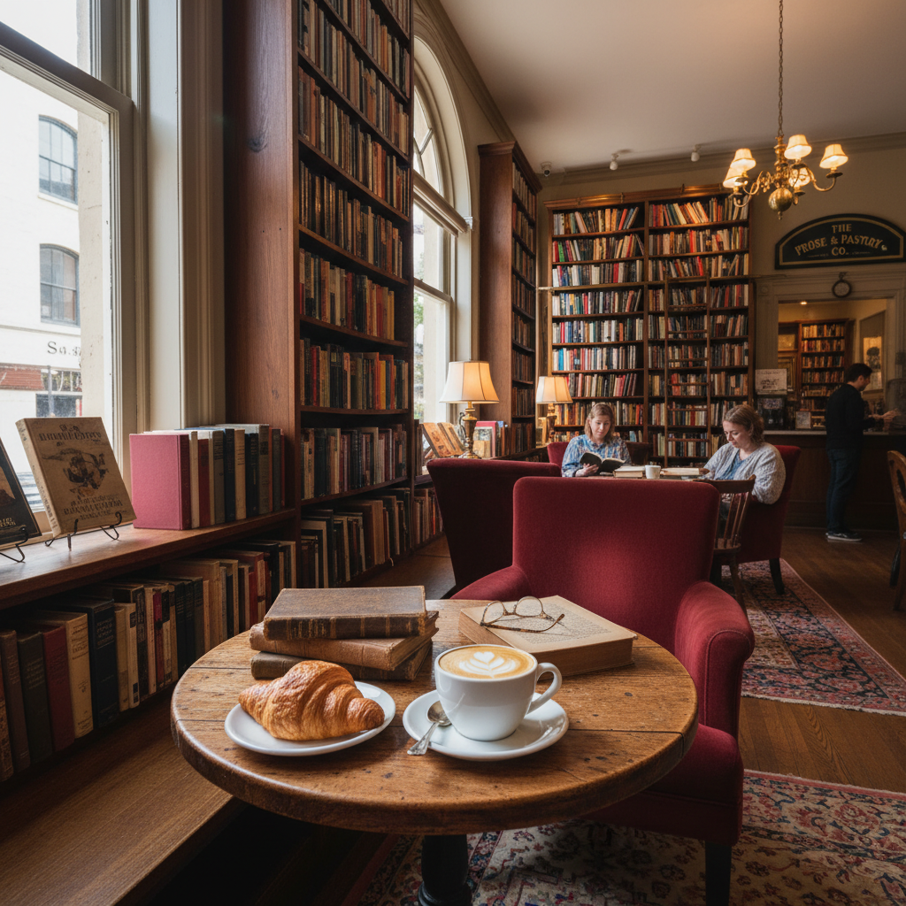 Vroman's Bookstore Café — Playhouse Village, Pasadena, CA