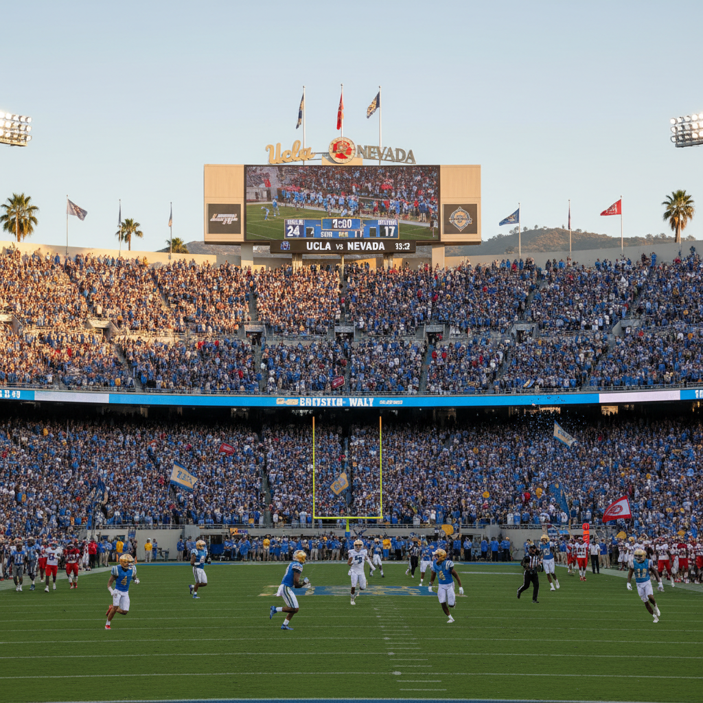UCLA Bruins Football vs Nevada