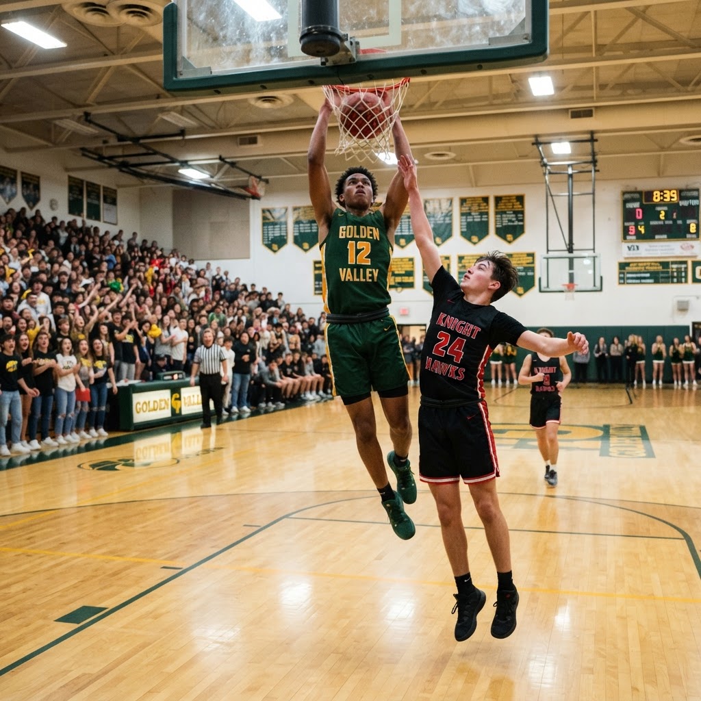Golden Valley High School vs Knight High School