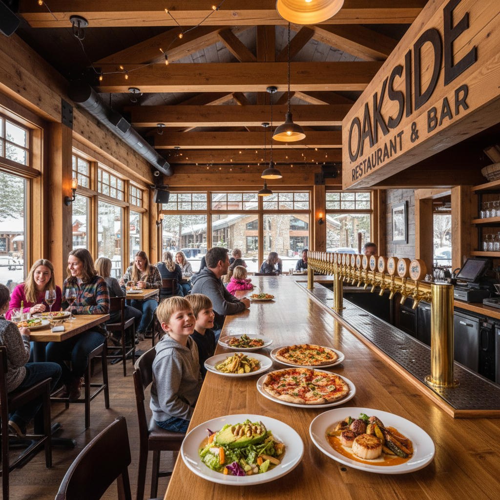 Oakside Restaurant & Bar — Big Bear Lake — The Village, Big Bear, CA