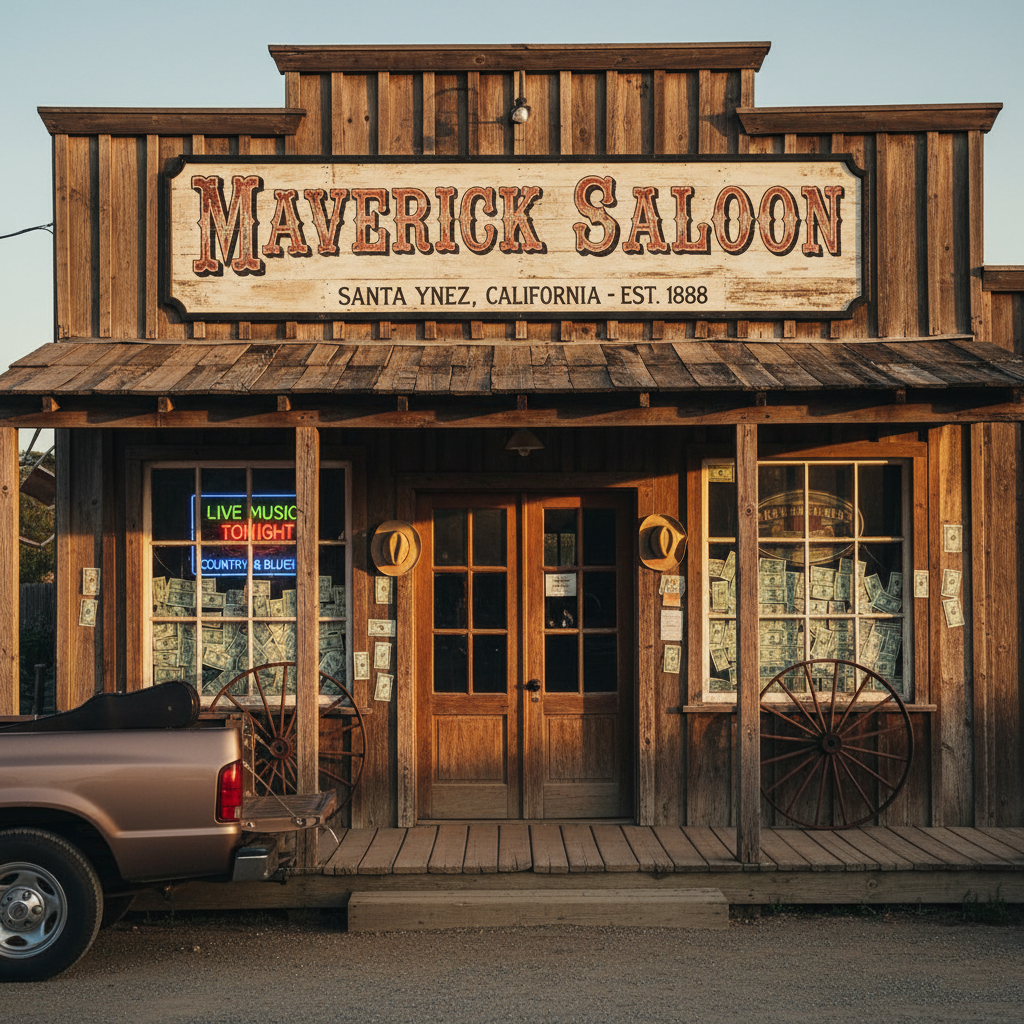 Maverick Saloon — Santa Ynez, Santa Barbara, CA