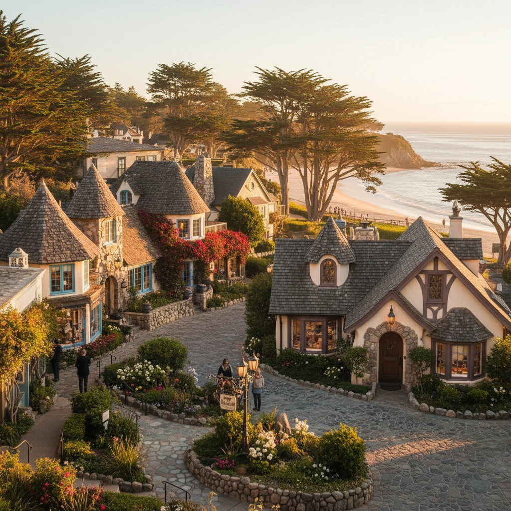 Carmel-by-the-Sea Monterey County hotels area