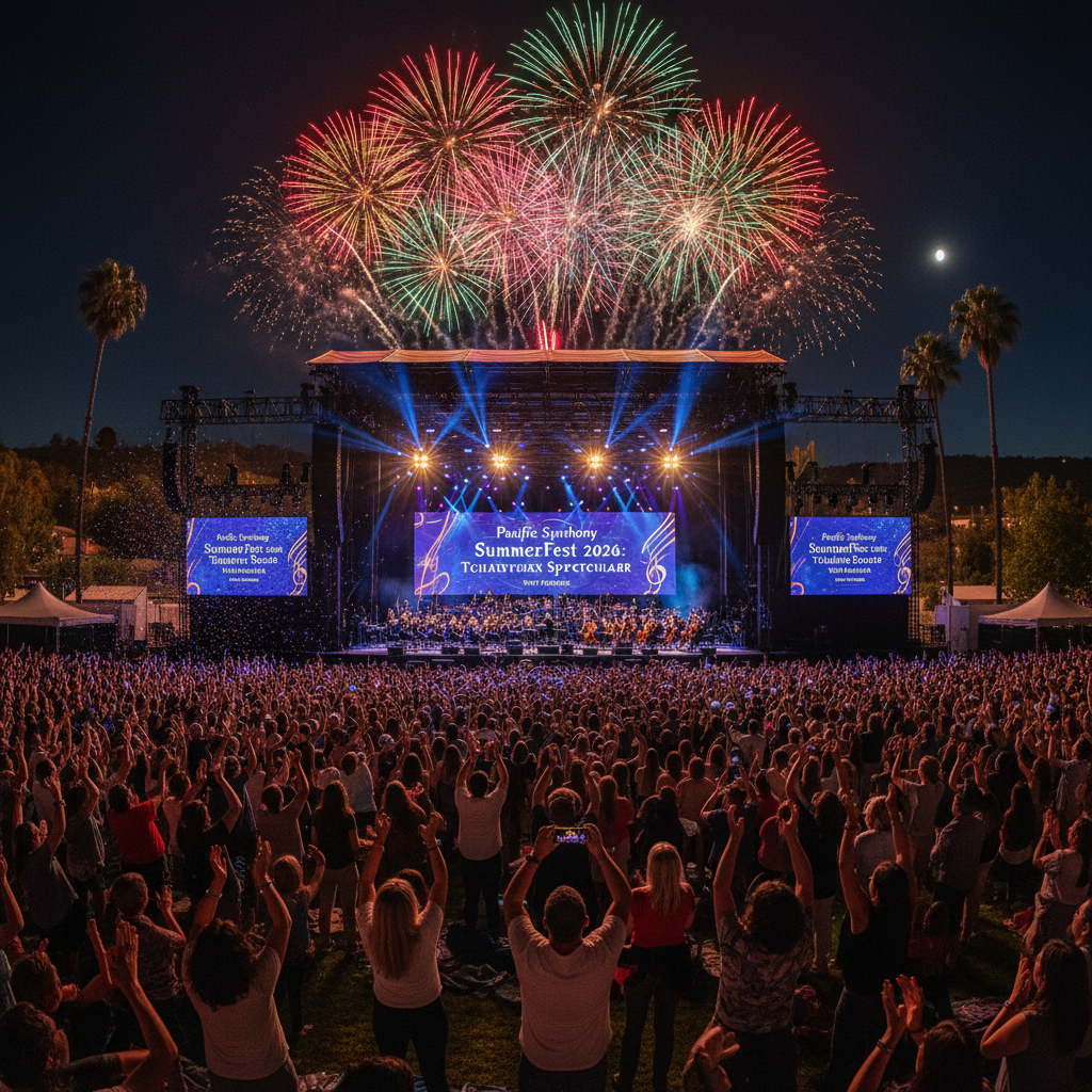 Pacific Symphony SummerFest 2026: Tchaikovsky Spectacular with Fireworks