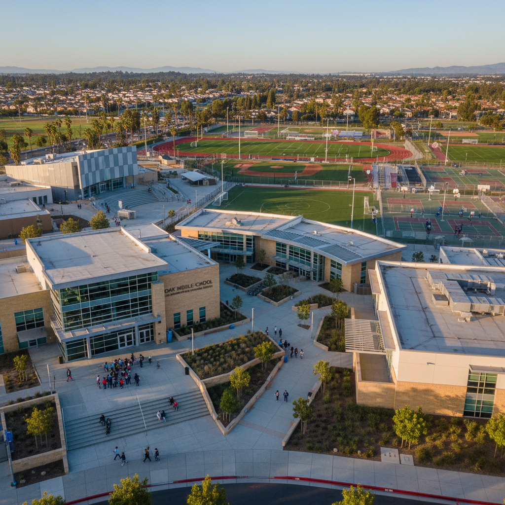 Oak Middle School — Public Middle School in Los Alamitos, CA