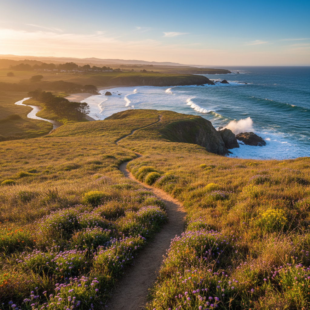Harmony Headlands State Park — Bluff in Harmony, CA
