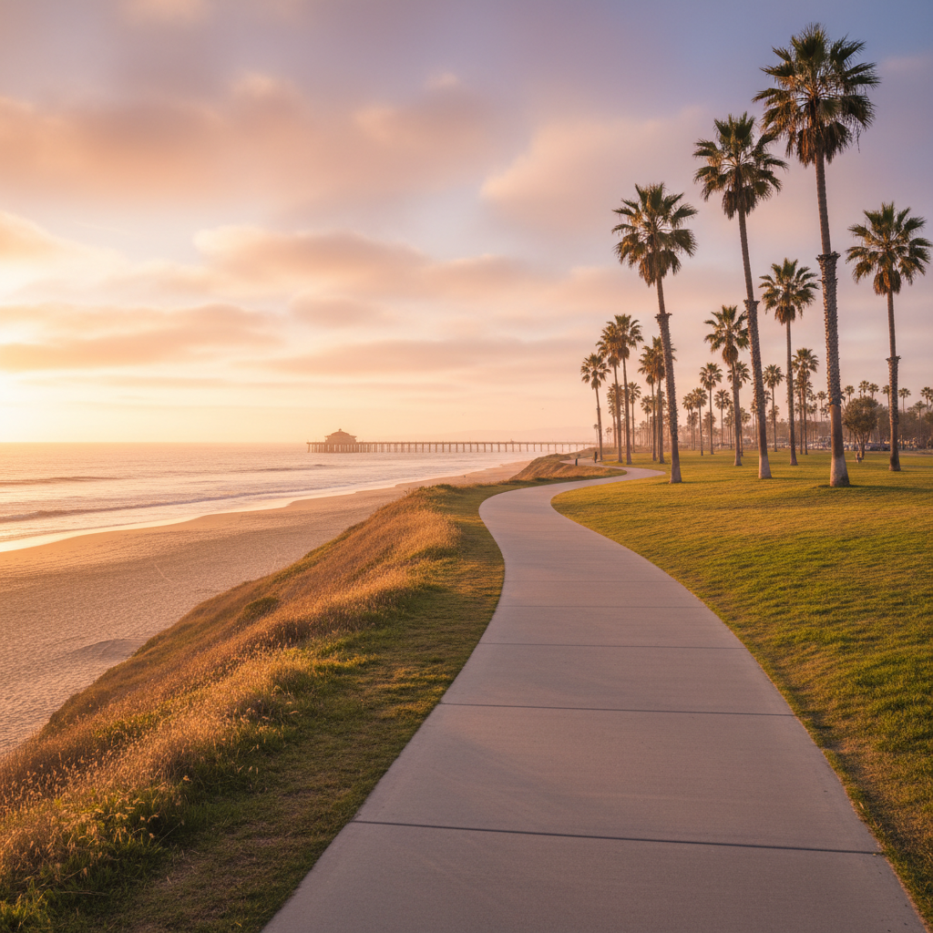 Huntington Beach Bluff Top Park — Coastal Trail in Huntington Beach, CA