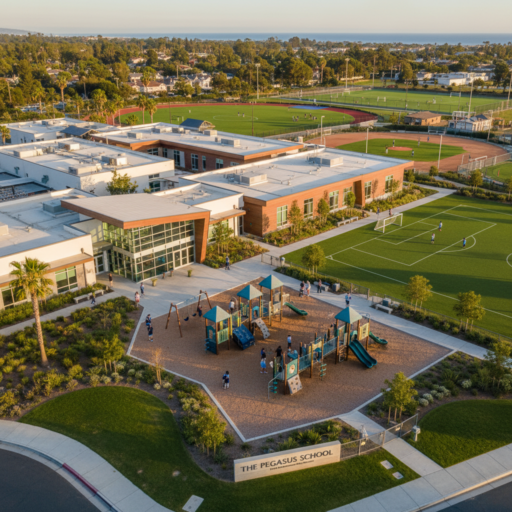 Pegasus School — Private K-8 School in Huntington Beach, CA