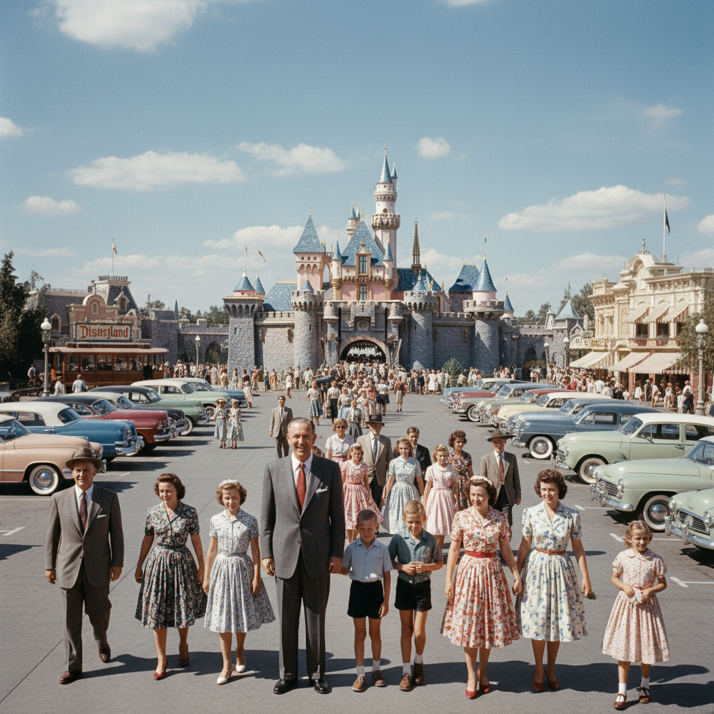 Disneyland Opens in Anaheim