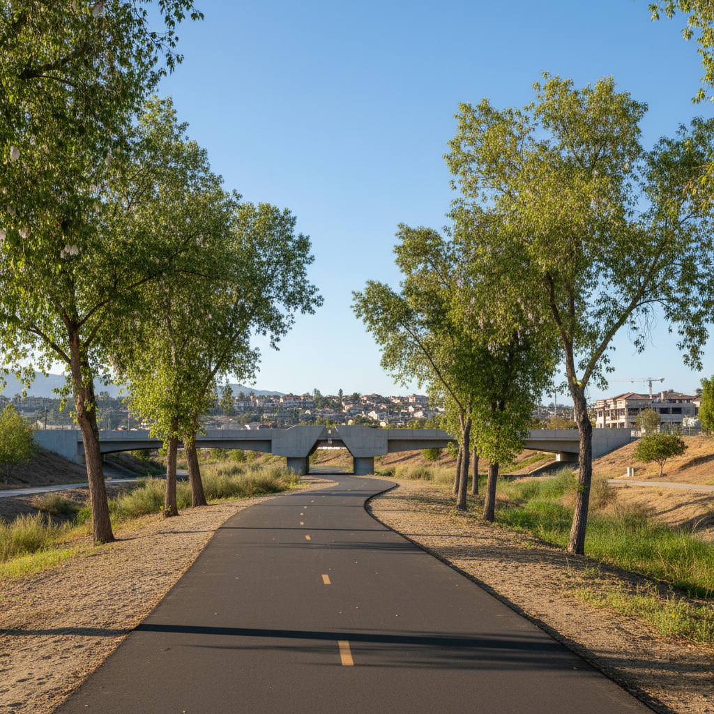 South Fork Trail Along the Santa Clara River