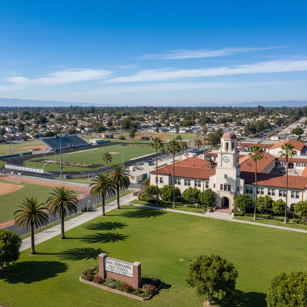 San Fernando High School — Public High School School in San Fernando, CA