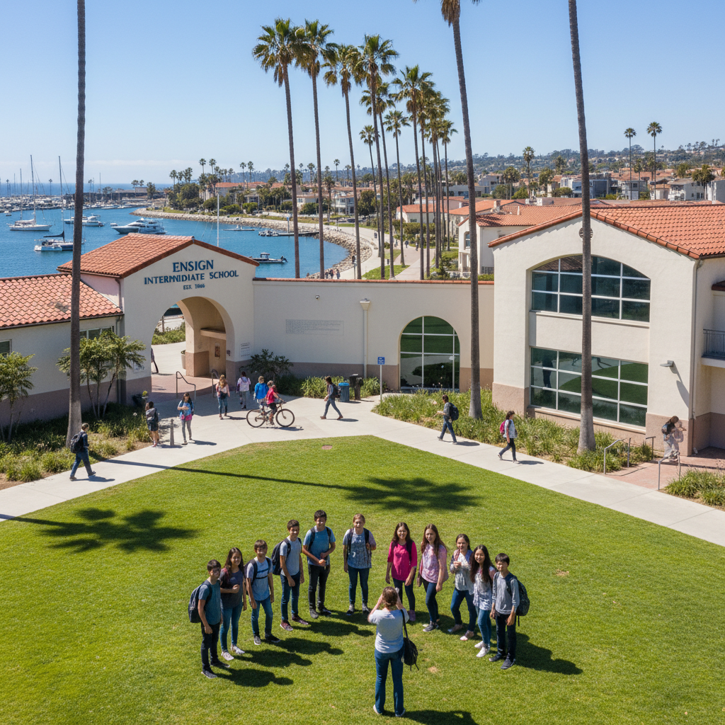 Ensign Intermediate School — Public Middle School in Newport Beach, CA