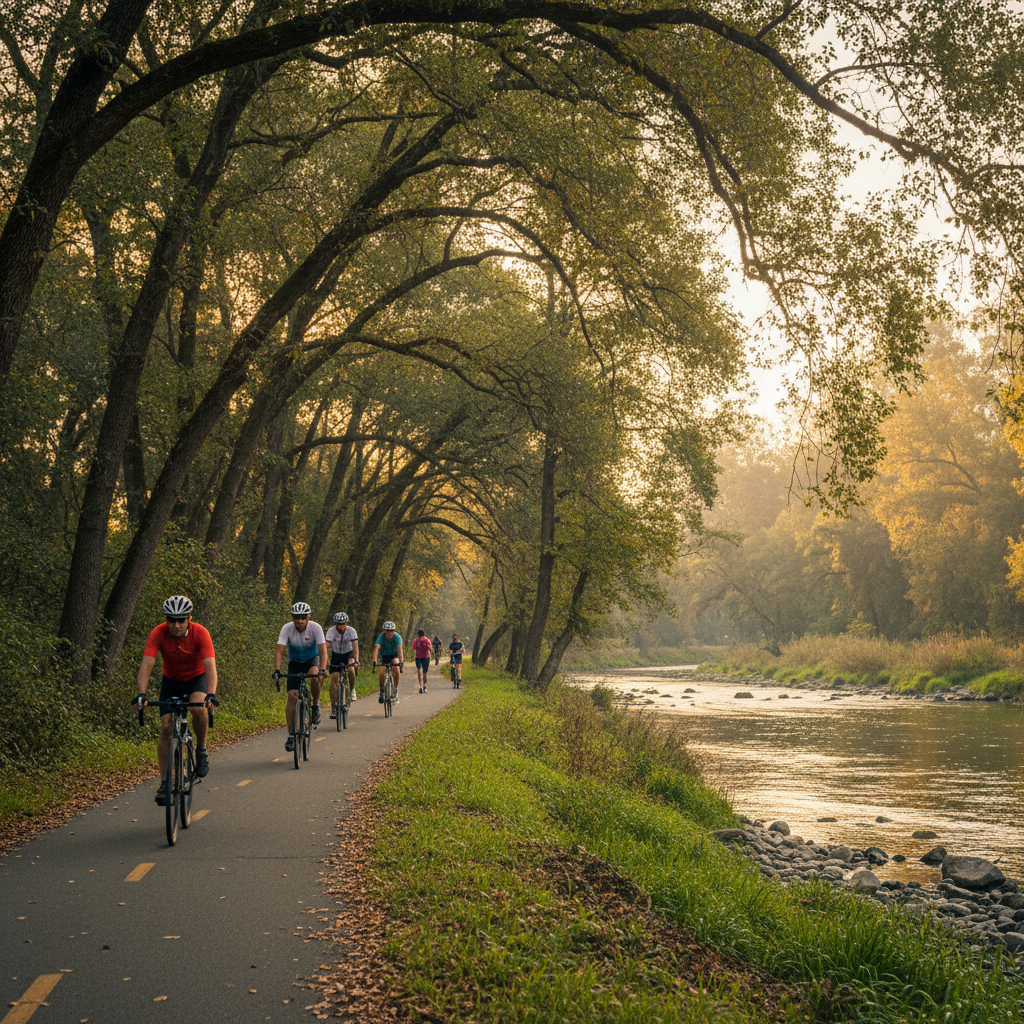 Jedediah Smith Memorial Trail — Trail in Sacramento, CA