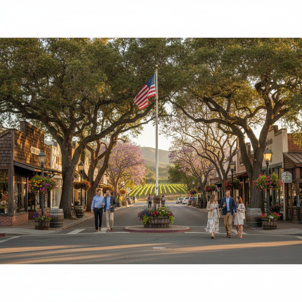 Los Olivos Walking Tasting Trail