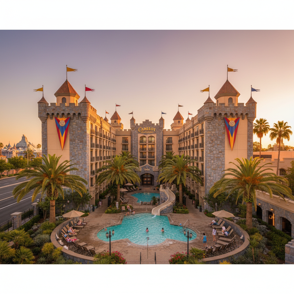 Camelot Inn & Suites — Mid-Range in Anaheim / Disneyland, CA