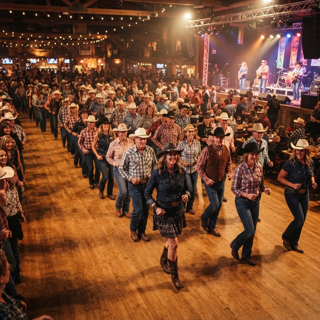 Borderline Country Line Dancing Night