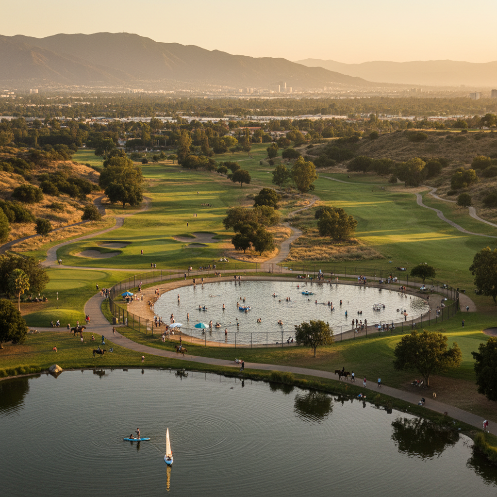 Hansen Dam Recreation Area — Park in Lake View Terrace, CA