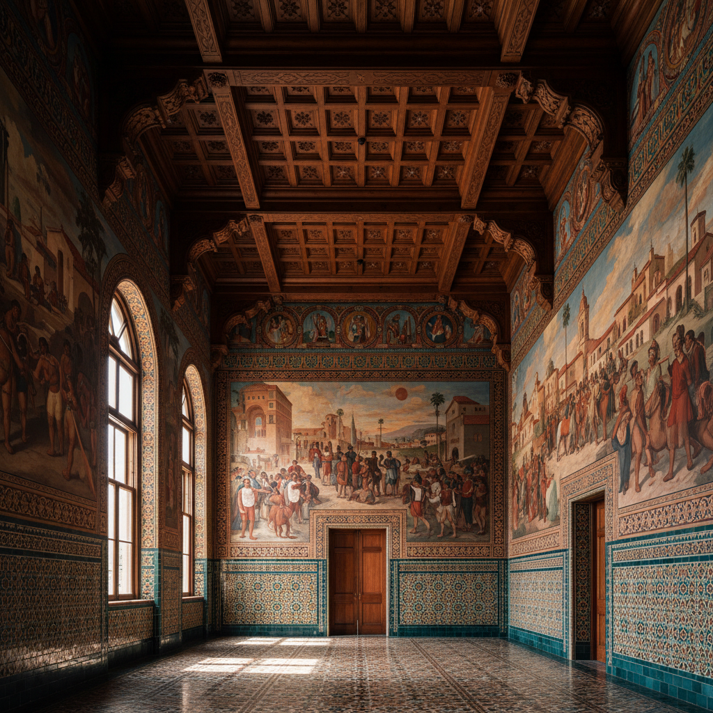 The County Courthouse — A Masterpiece in Stucco
