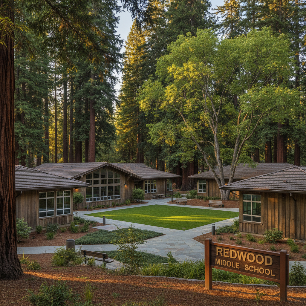 Redwood Middle School — Public Middle School in Saratoga, CA