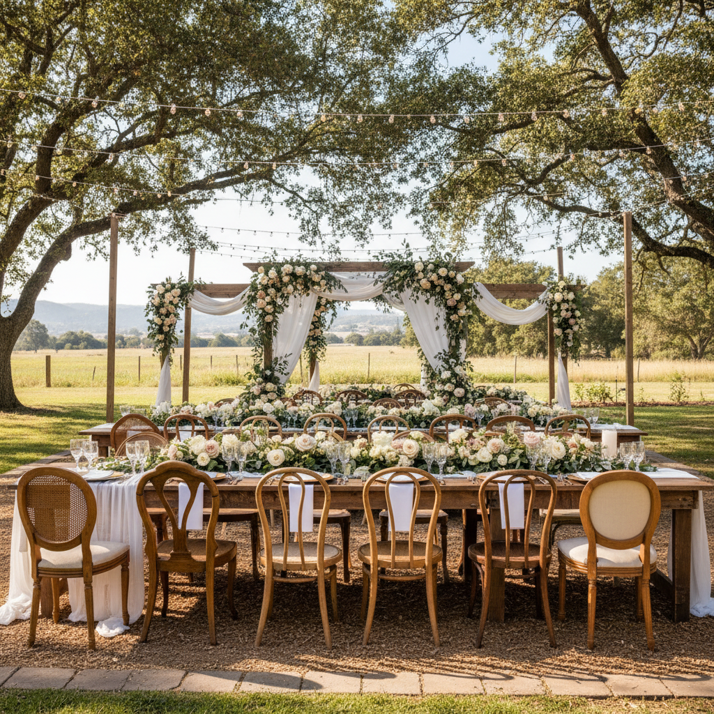 Blossom Farm Vintage Rentals — Wedding Rentals in Sacramento, CA