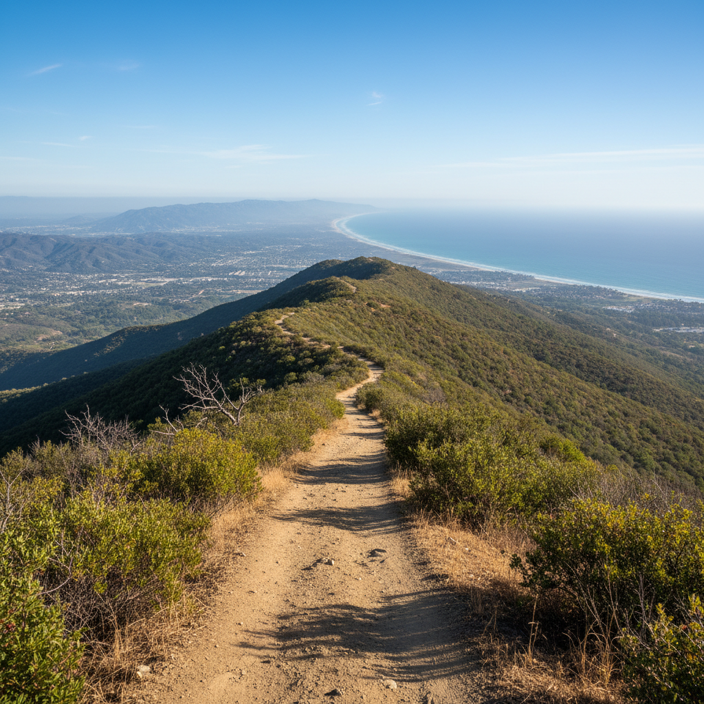 Mountains to Sea Trail — Trail in Anaheim Hills to Newport Beach, CA