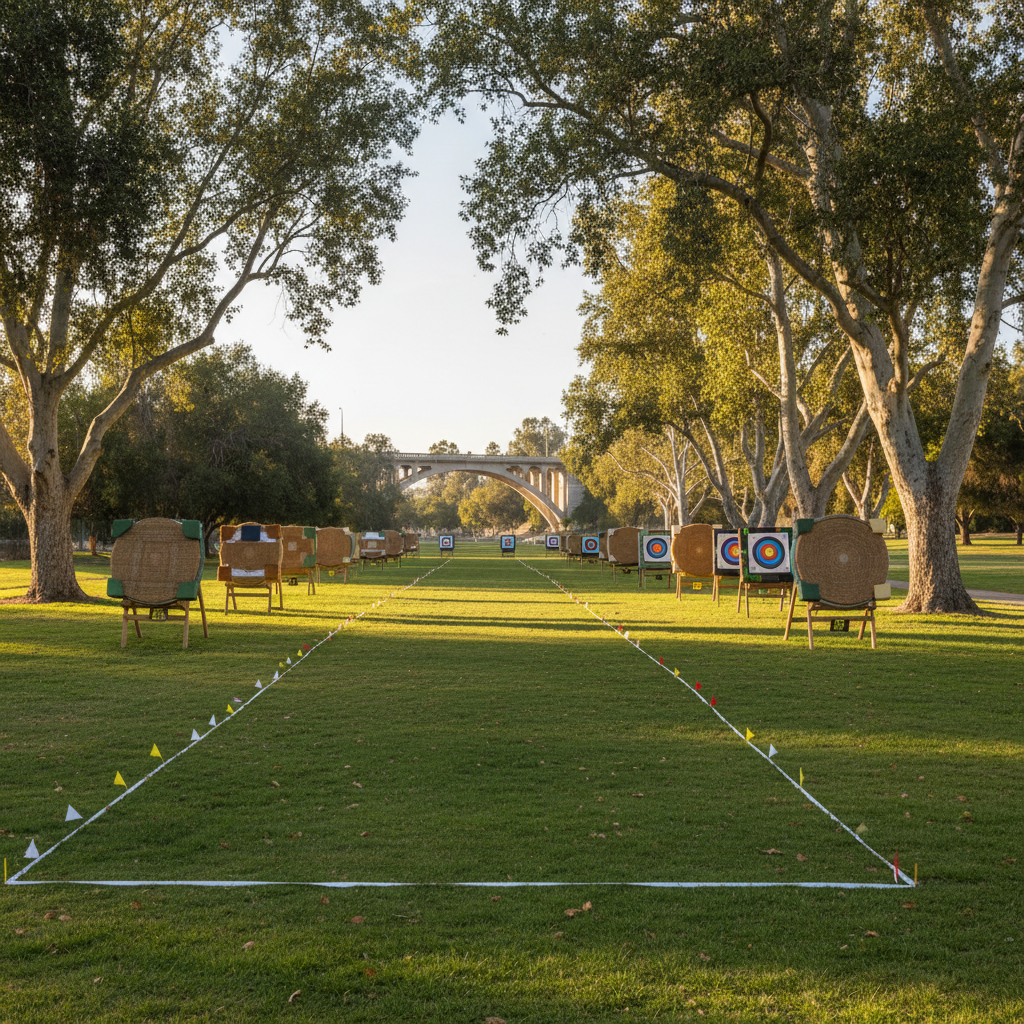 First Time Archers — Pasadena Roving Archers — Outdoor Shooting & Archery Range in Lower Arroyo Park / Central Pasadena, CA