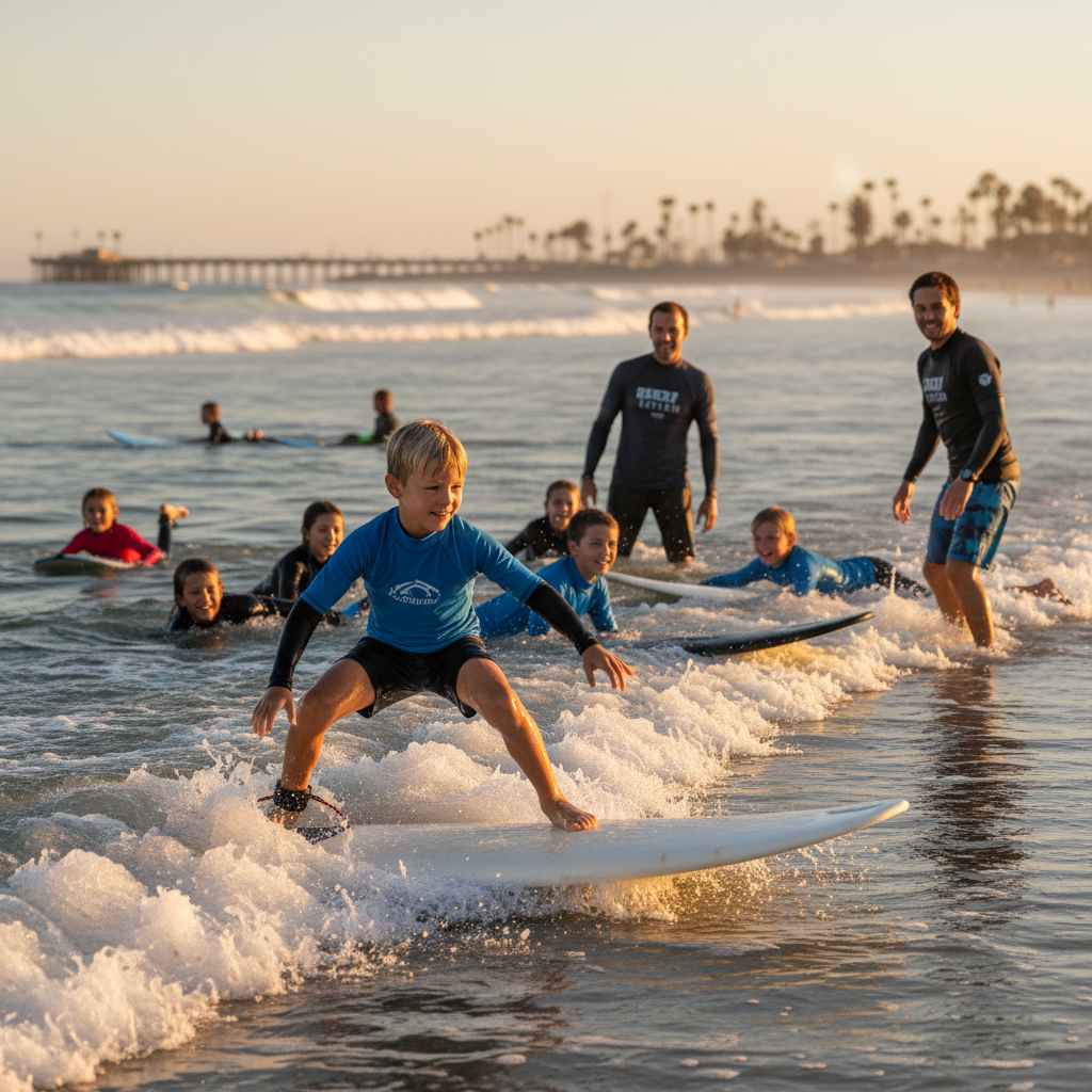 Surfers' Point Surfing Lessons & Junior Surf — Youth Surfing Program in Ventura, CA