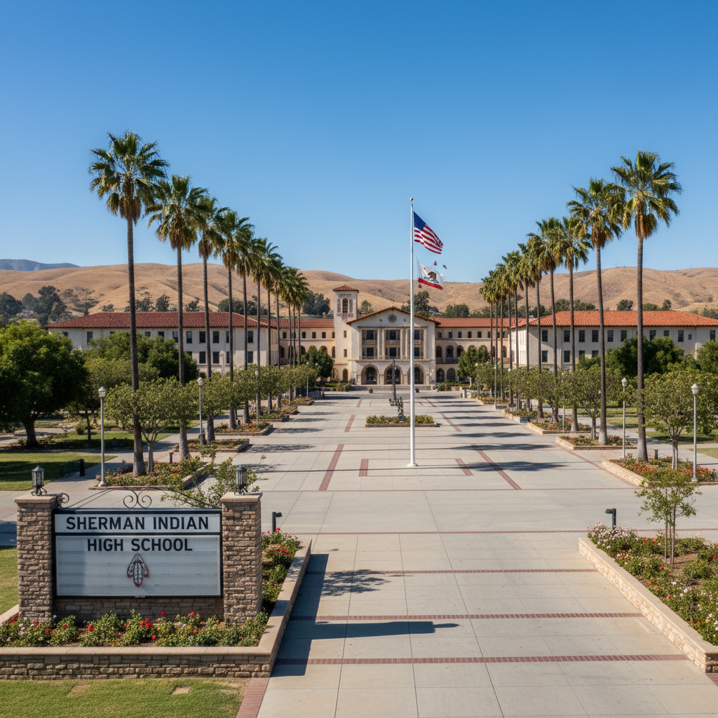 Sherman Indian High School — Private High School School in Riverside (Federal Boarding), CA