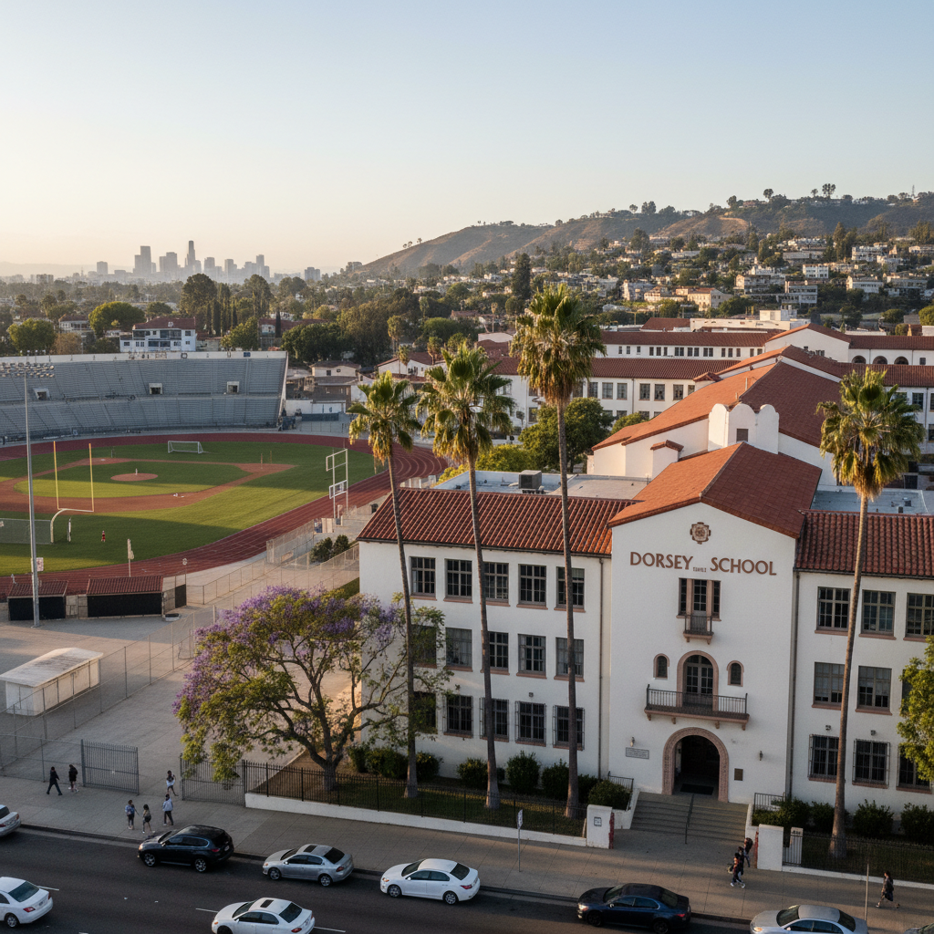 Dorsey High School — Public High School School in West Adams / Baldwin Hills, CA