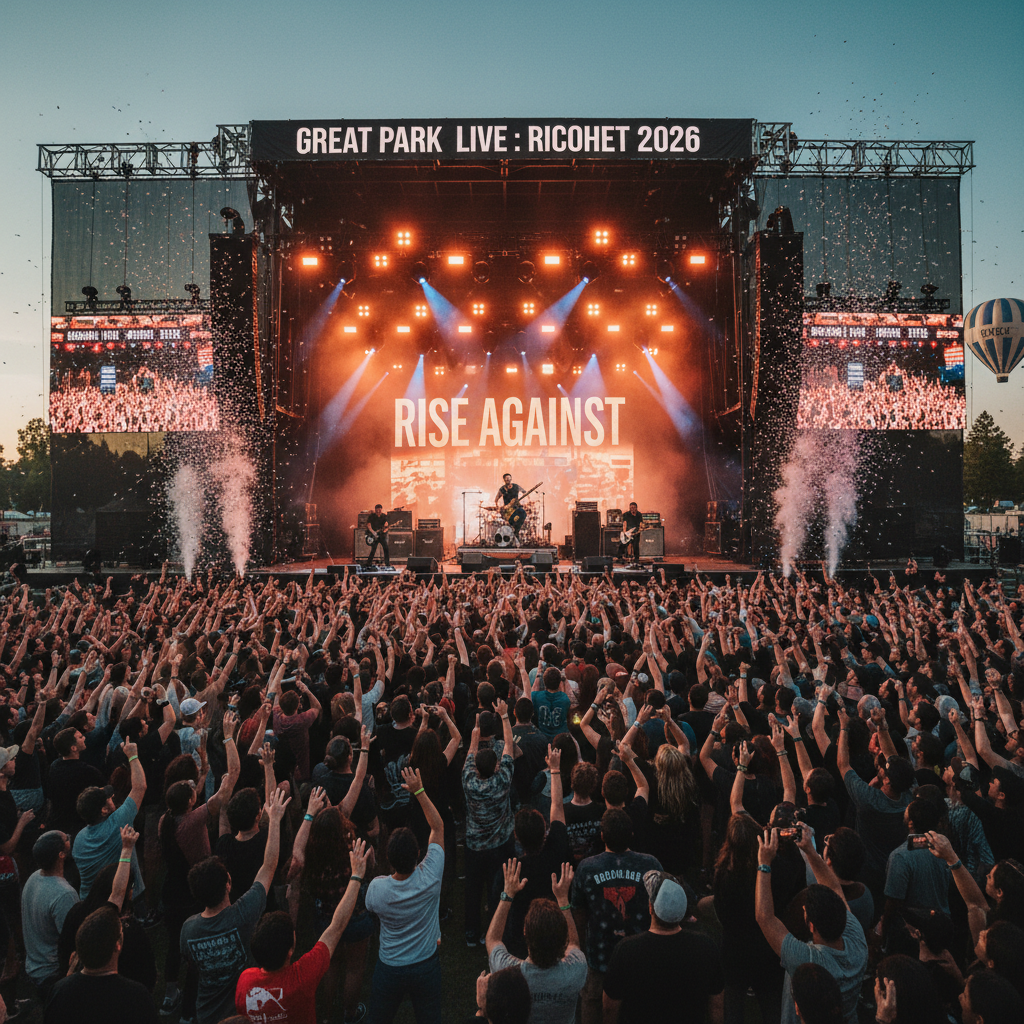 Great Park Live: Rise Against: Ricochet 2026