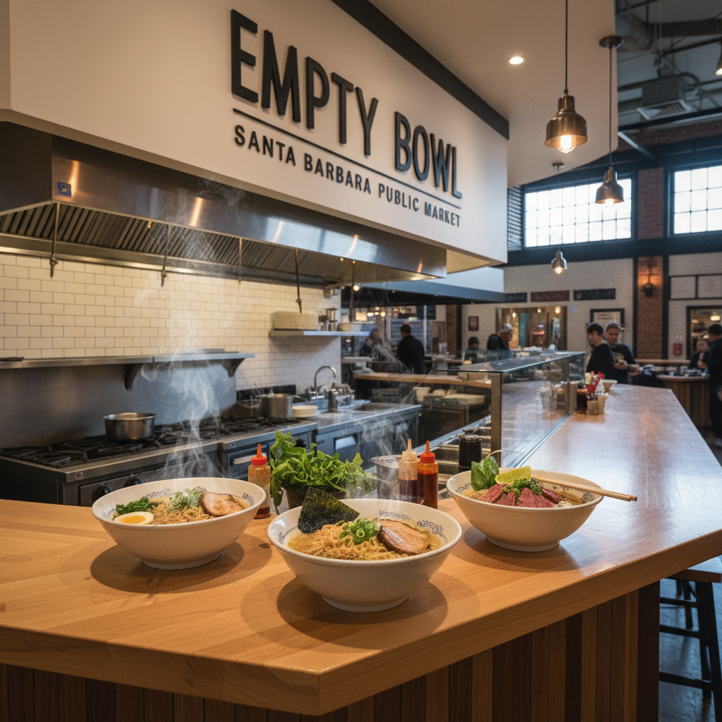 Empty Bowl Gourmet Noodle Bar — Downtown SB / Public Market, Santa Barbara, CA