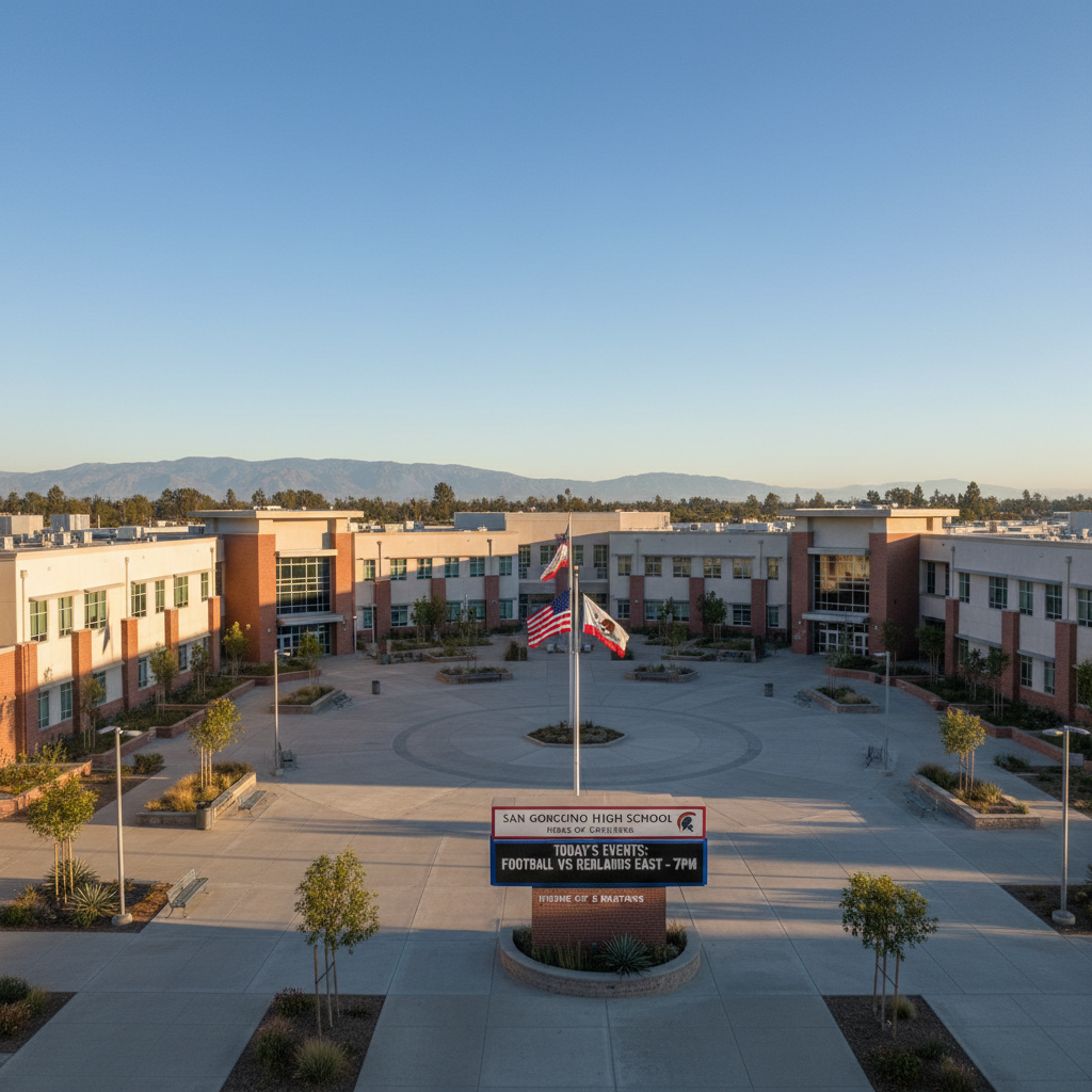 San Gorgonio High School — Public High School School in San Bernardino (Highland), CA