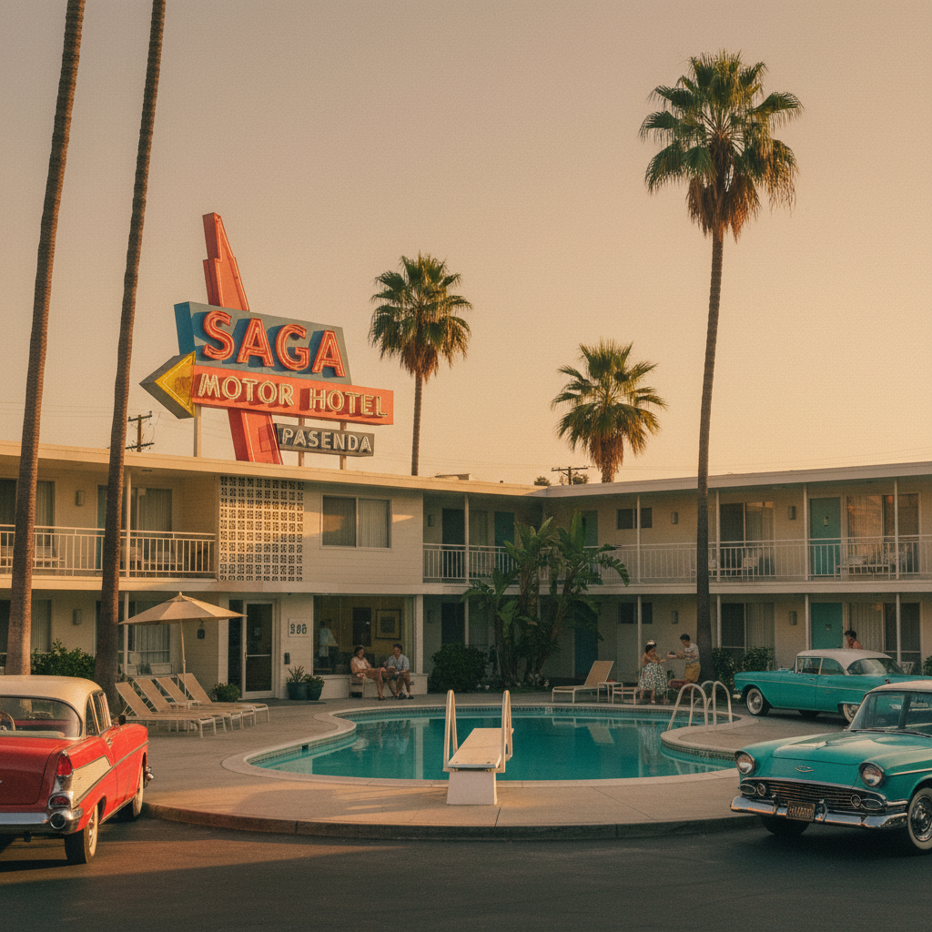 The Saga Motor Hotel — Historic in East Pasadena, CA
