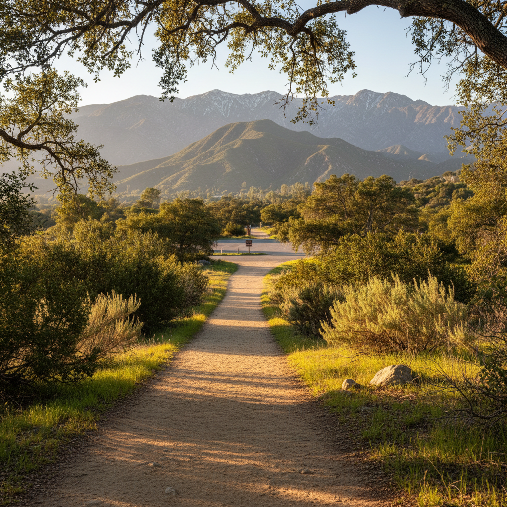 Rose Bowl Loop — Trail in Arroyo Seco / Rose Bowl, CA
