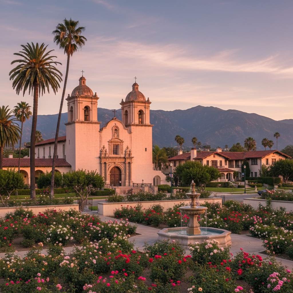 Upper East Santa Barbara hotels area