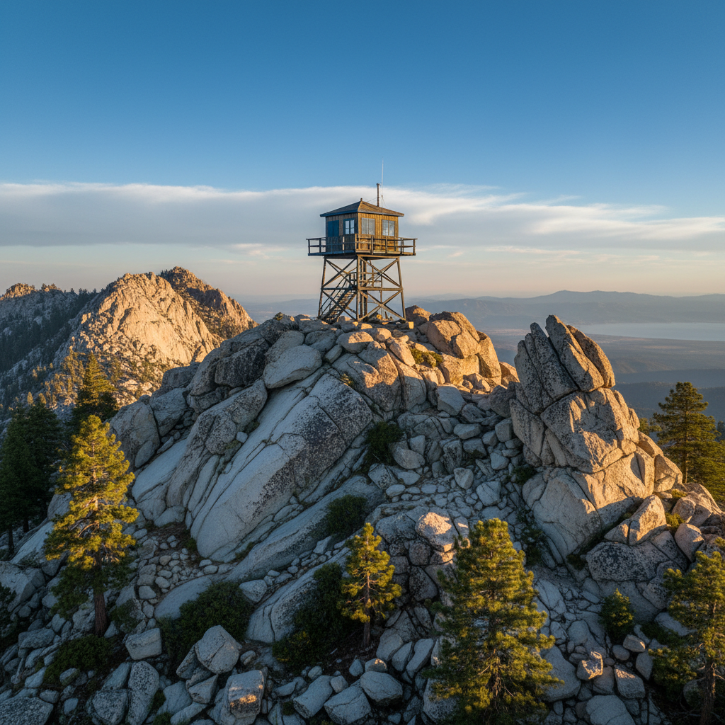 Tahquitz Peak Lookout — Mountain Area in Idyllwild, CA