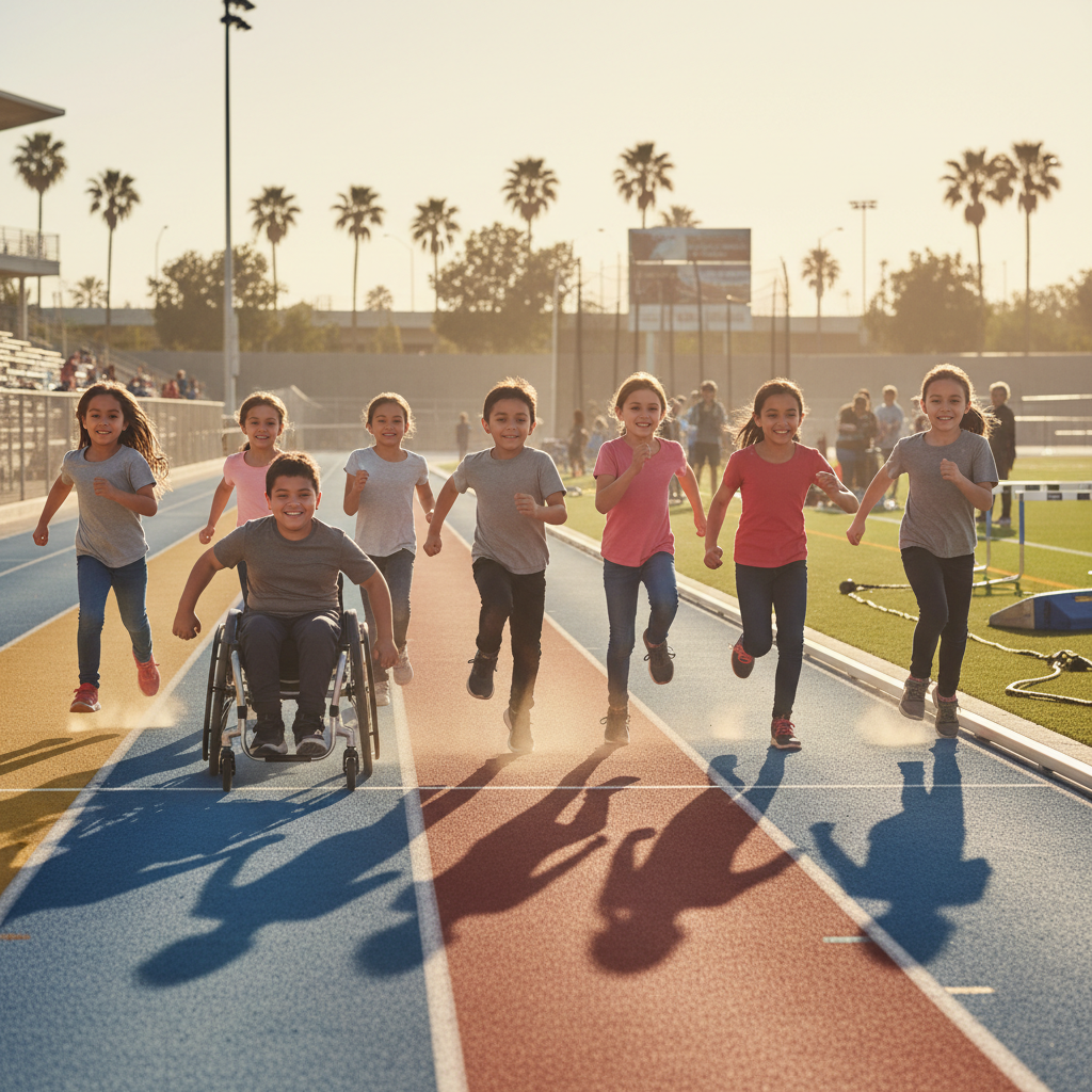 PlayLA Adaptive Track & Field — Youth Track & Field Program in Citywide, CA
