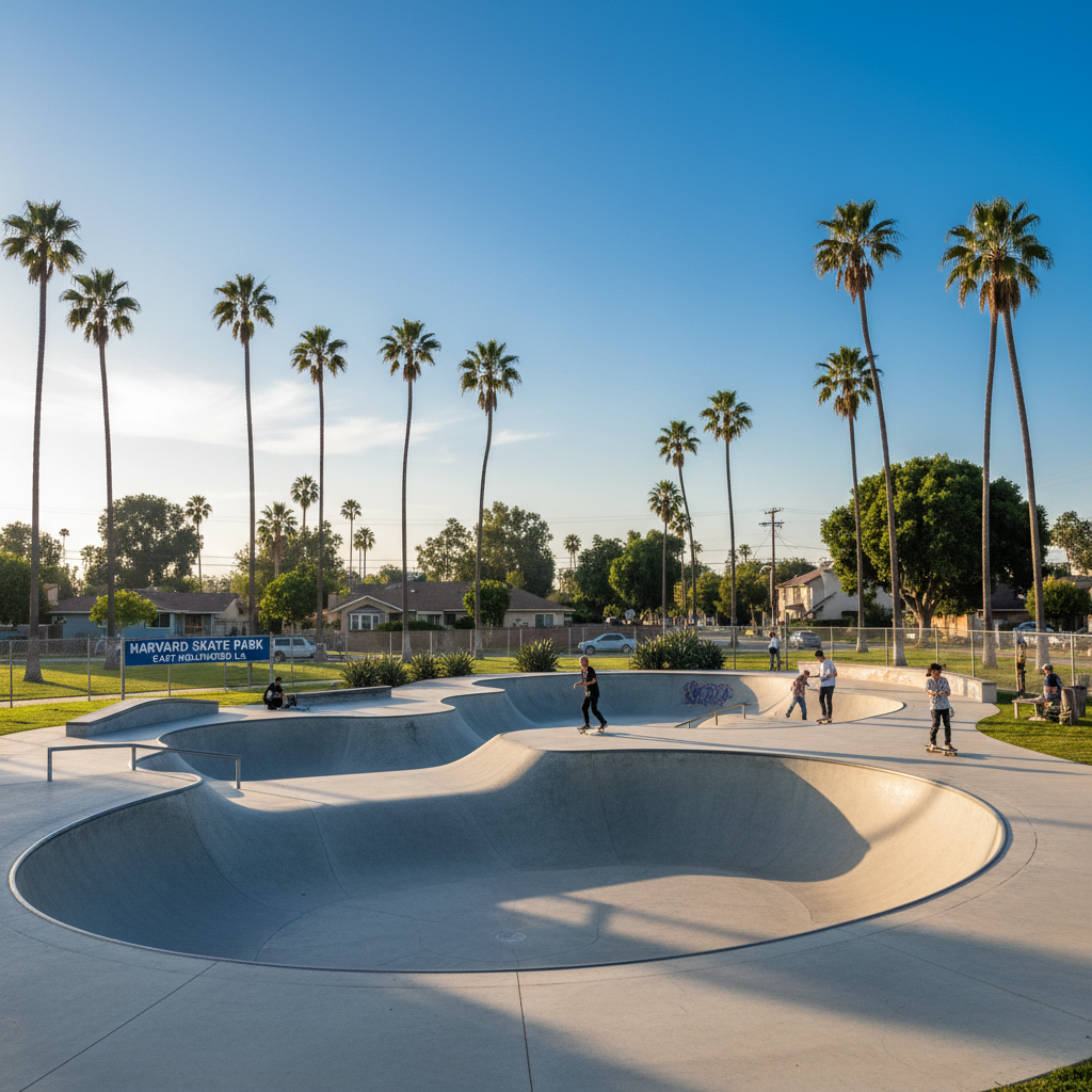Gilbert Lindsay Skate Park — Skate Park in South LA, CA