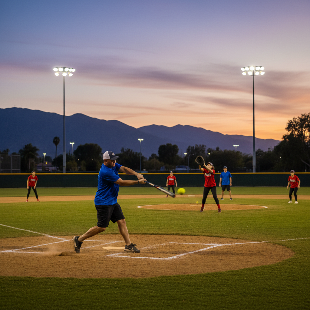 Major League Softball — Pasadena — Adult Softball Facility League in Brookside / Central Pasadena, CA