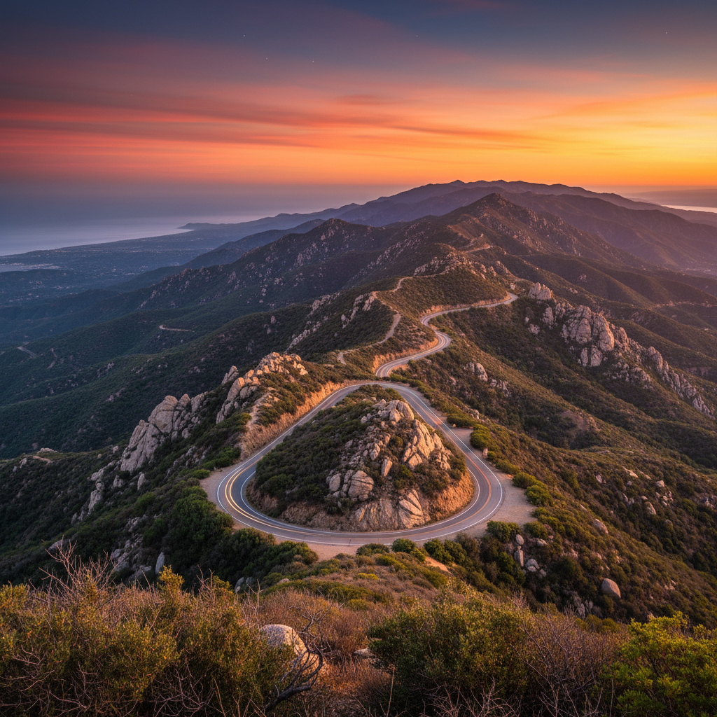 Camino Cielo Skyline Drive — Los Padres in Santa Barbara, CA